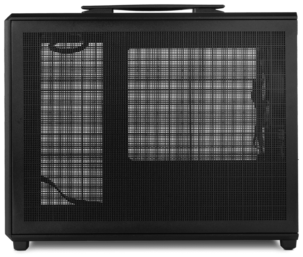 NOX Hummer Mini torre M-ATX portable mesh Ngr miniatura 11