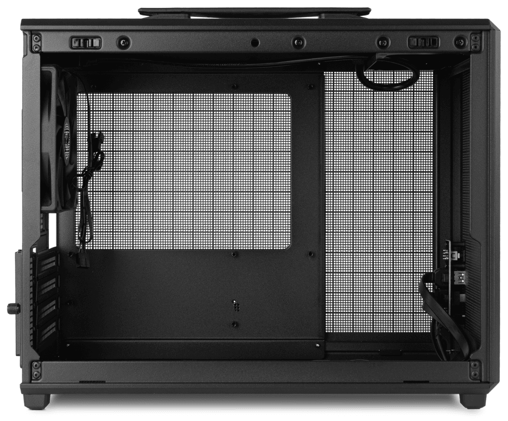 NOX Hummer Mini torre M-ATX portable mesh Ngr miniatura 12