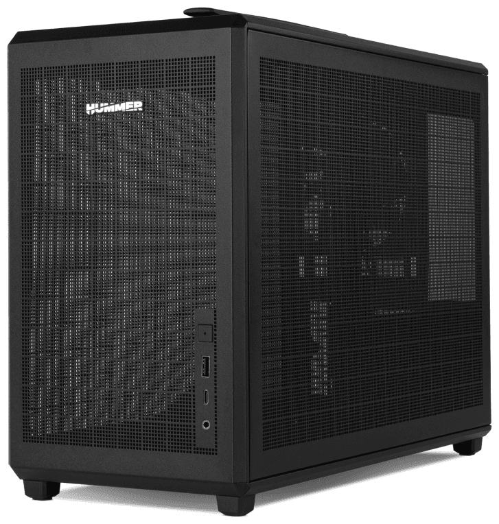 NOX Hummer Mini torre M-ATX portable mesh Ngr miniatura 15