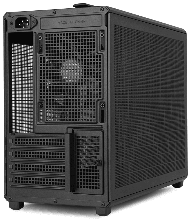 NOX Hummer Mini torre M-ATX portable mesh Ngr miniatura 3