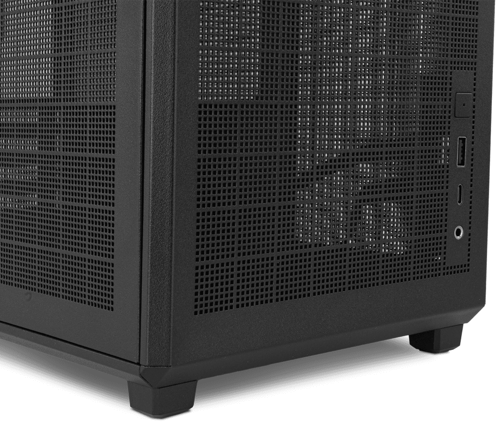 NOX Hummer Mini torre M-ATX portable mesh Ngr miniatura 7