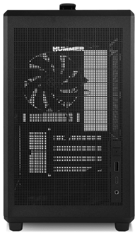 NOX Hummer Mini torre M-ATX portable mesh Ngr miniatura 9