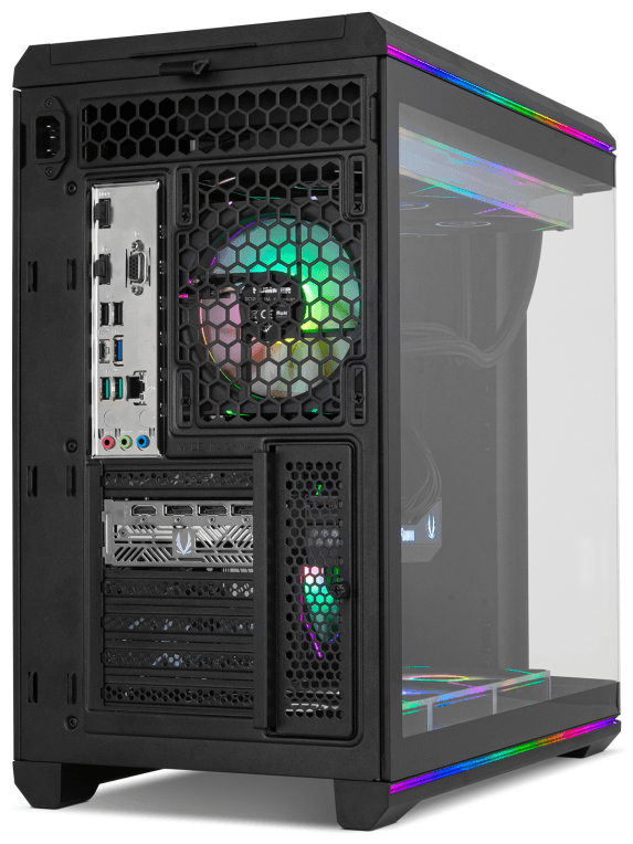 NOX Hummer Semitorre ATX cristal curvo ARGB Ngr miniatura 2