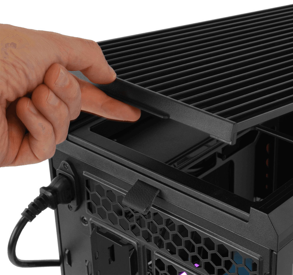 NOX Hummer Semitorre ATX cristal curvo ARGB Ngr miniatura 8
