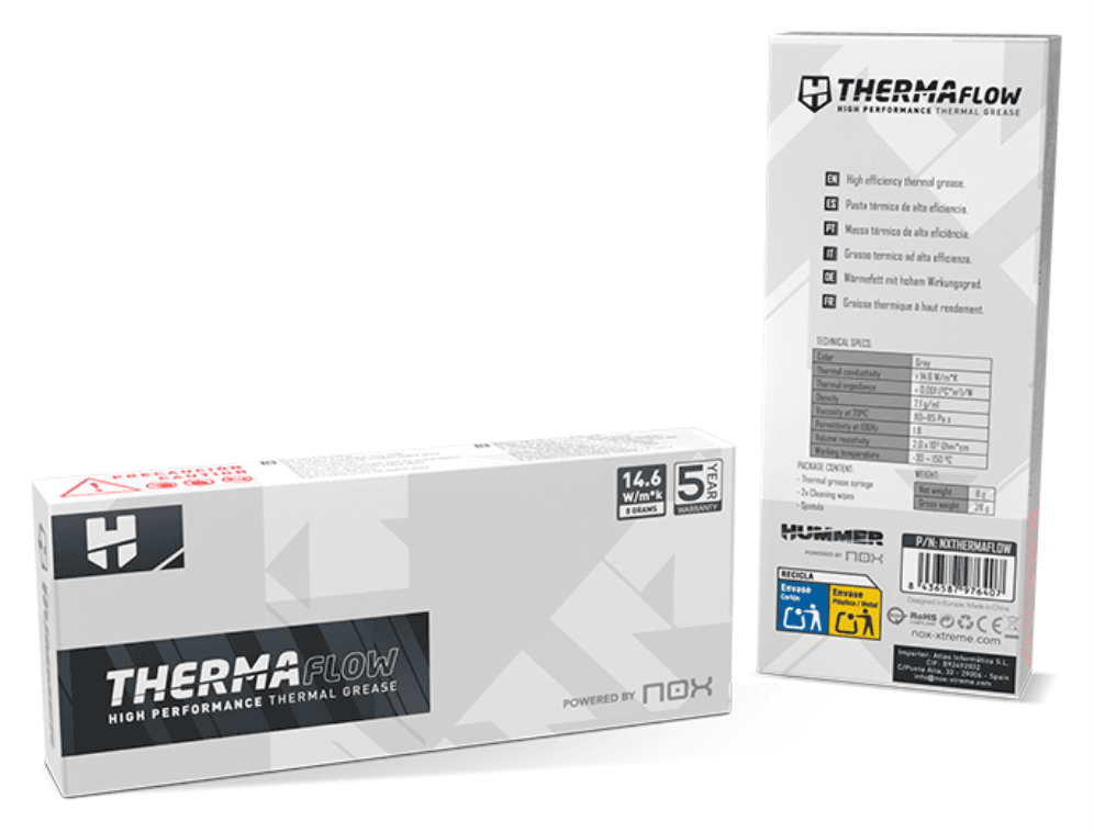 Pasta Térmica Nox Hummer Therma Flow 8g miniatura 4