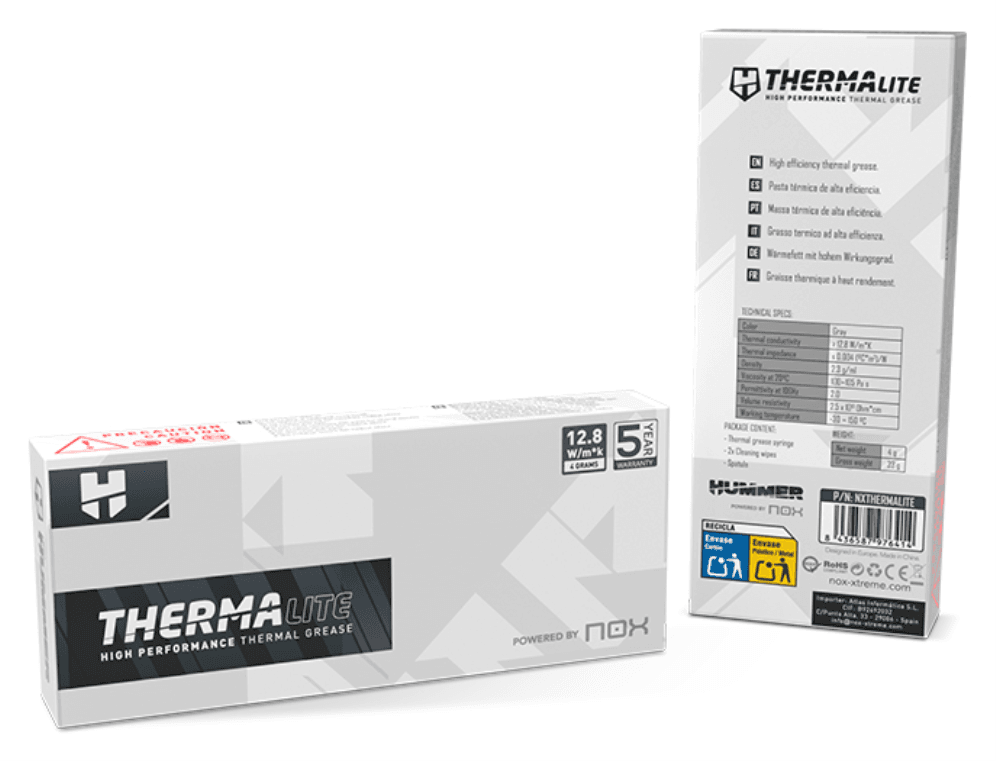 Pasta Térmica Nox Hummer Therma Lite 4g miniatura 4