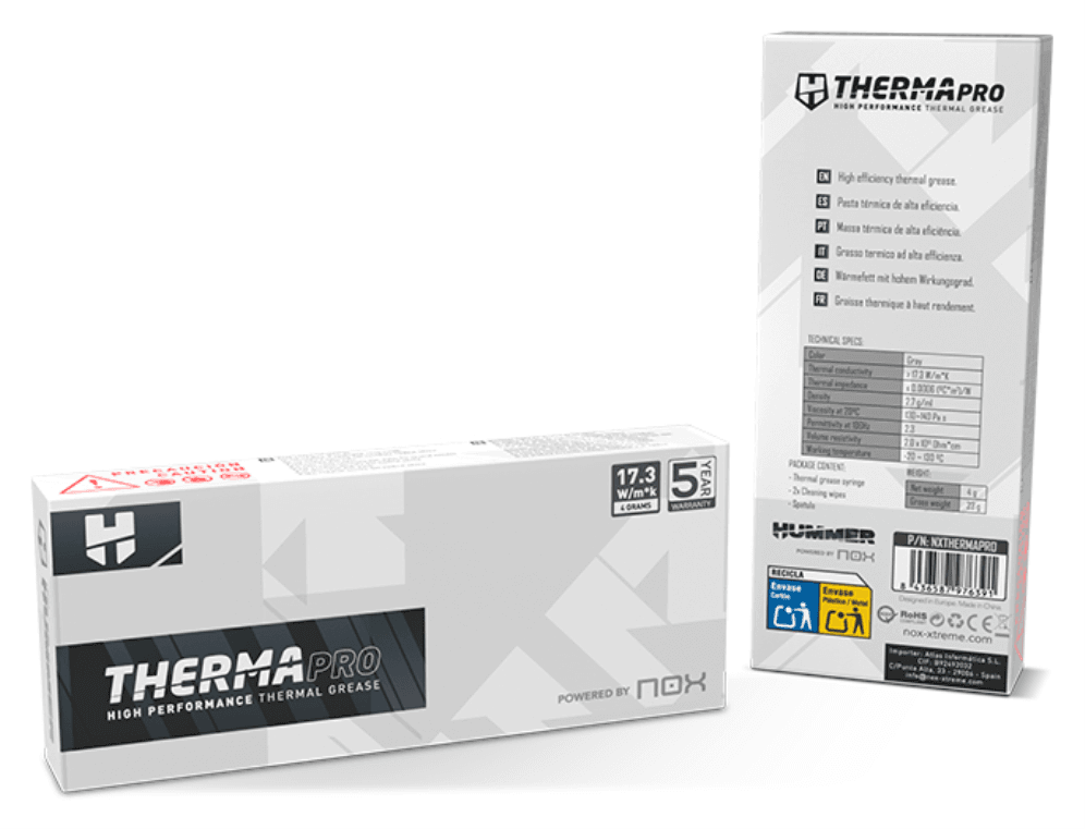 Pasta Térmica Nox Hummer Therma PRO 4g miniatura 4
