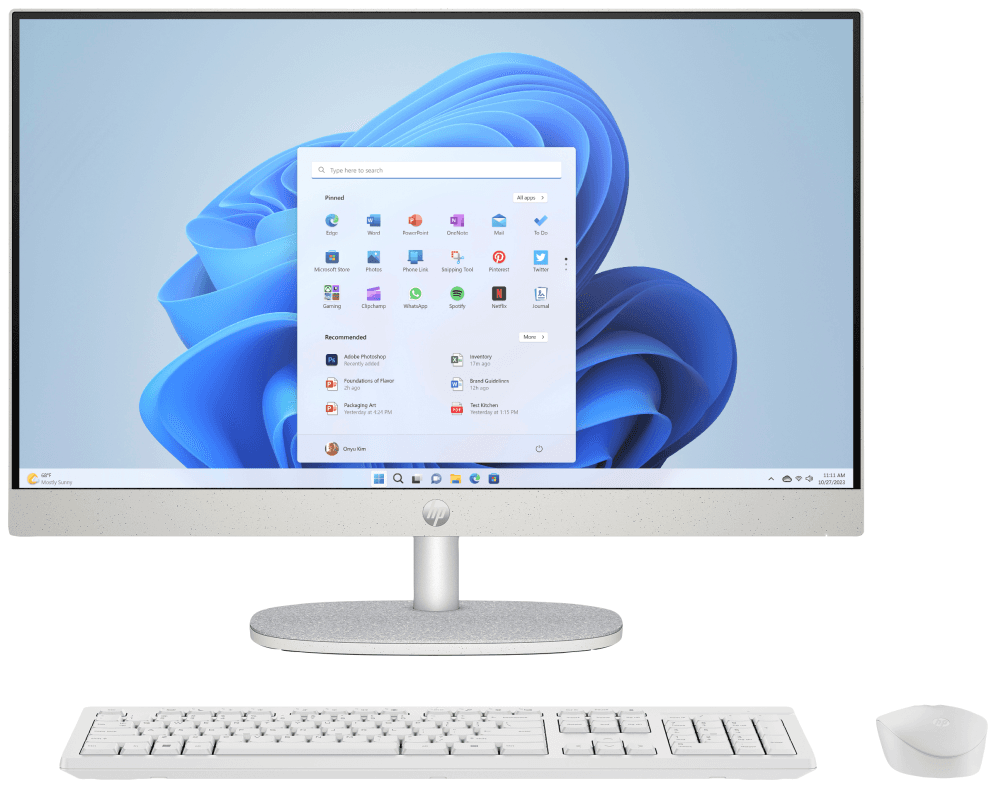 PC AIO HP 24-CR0129NS i5-1334U 16G 512G 23.8" W11 — imagen 1