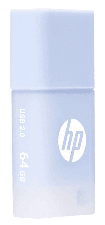 Pendrive USB 2.0 Hp 64GB V168 Azul HPFD168B-64 miniatura 6