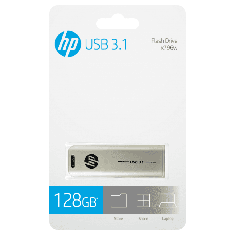 Pendrive USB 3.1 Hp 128GB X796W miniatura 5