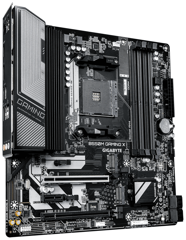 PLACA BASE GIGABYTE B550M GAMING X AM4 DDR4 miniatura 4