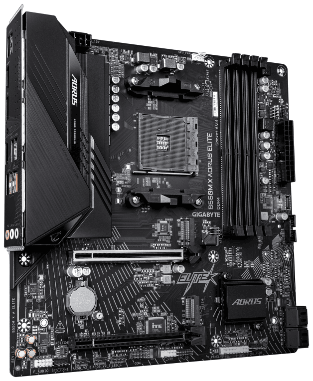 PLACA BASE GIGABYTE B550M X A ELITE AM4 DDR4 miniatura 4