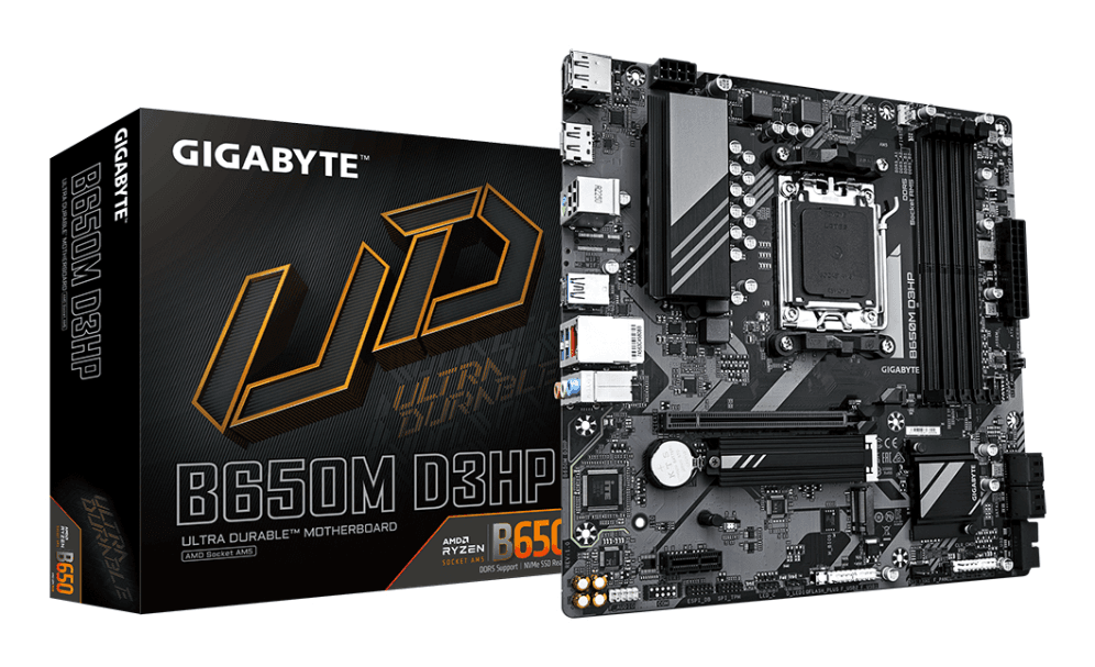 Placa Base Gigabyte B650M D3HP AM5 ATX 4xDDR5 — imagen 1