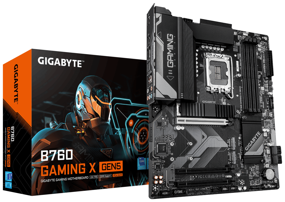 PLACA BASE GIGABYTE B760 GAMING X GEN5 DDR5 — imagen 1