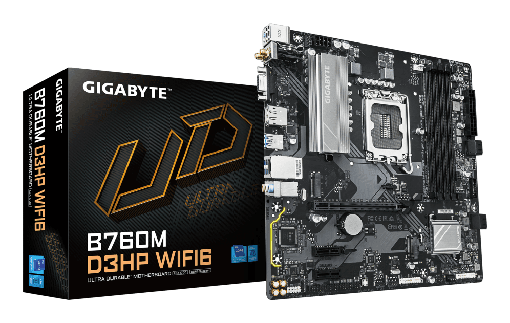 Placa Base Gigabyte B760M D3HP WiFi6 X AXDDR5 — imagen 1