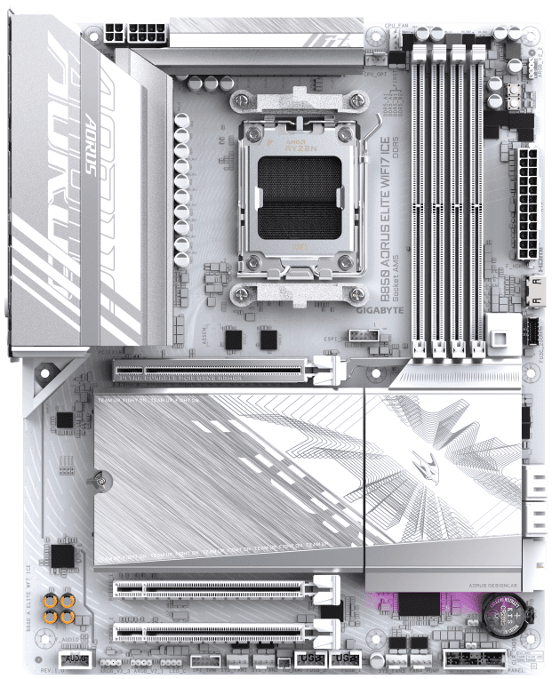 PLACA BASE GIGABYTE B850 A ELITE WF7 ICE 1.0 miniatura 3