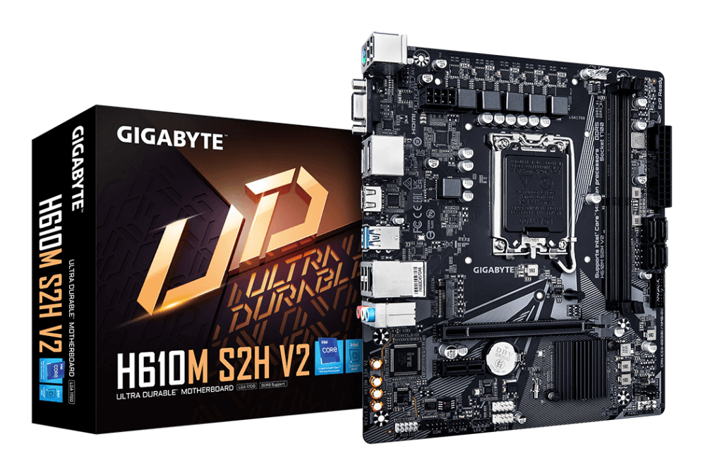 Placa Base Gigabyte H610M S2H V2 LGA1700 Micro-ATX 2xDDR5