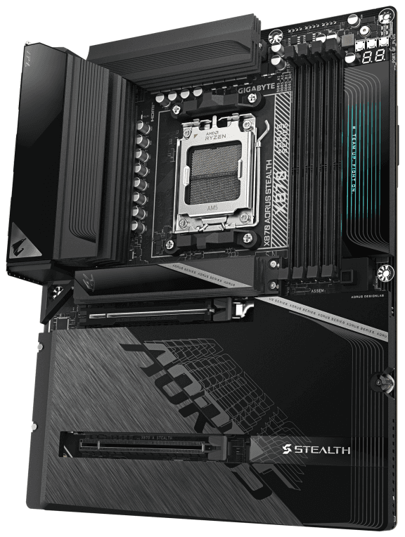 PLACA BASE GIGABYTE X870 A STEALTH AM5 DDR5 miniatura 5
