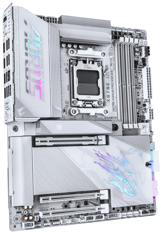 PLACA BASE GIGABYTE X870E A PRO X ICE AM5 DDR5 miniatura 4