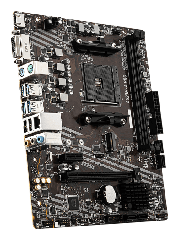 Placa Base MSI A520M-A Pro AM4 Micro-ATX 2xDDR4 miniatura 5