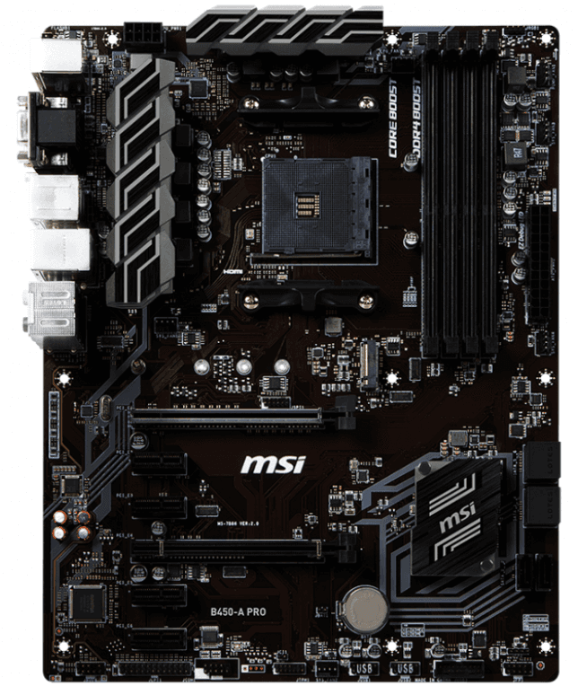 PLACA BASE MSI B550-A PRO AM4 ATX 4XDDR4 miniatura 3
