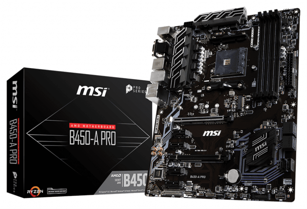 PLACA BASE MSI B550-A PRO AM4 ATX 4XDDR4 — imagen 1
