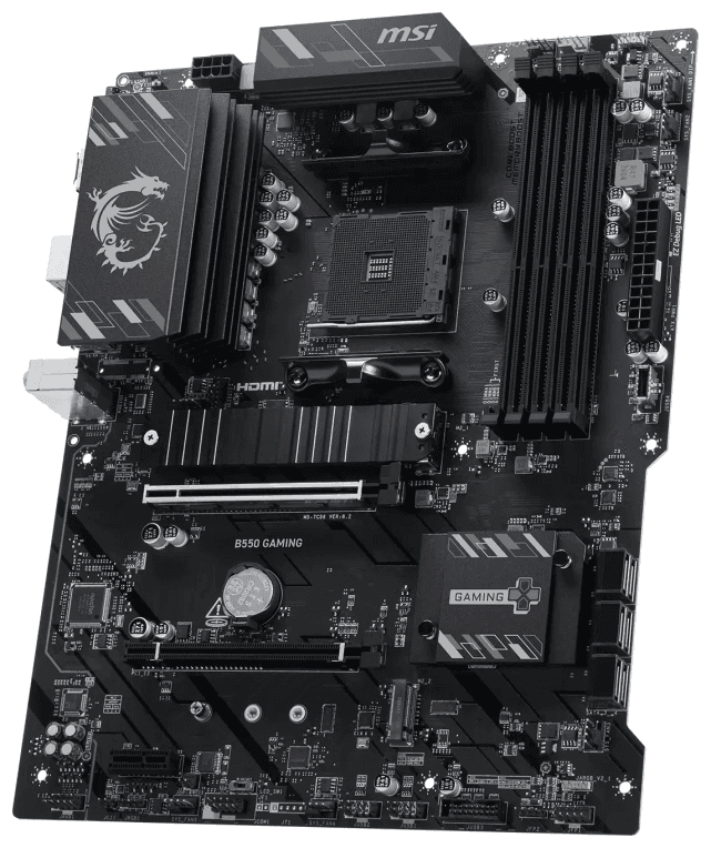 PLACA BASE MSI B550 GAMING AM4 DDR4 miniatura 3