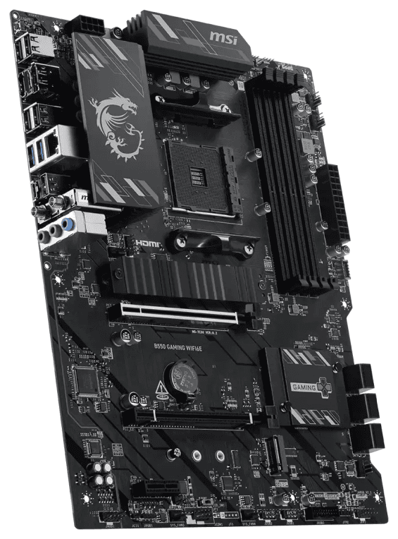 PLACA BASE MSI B550 GAMING WIFI6E AM4 DDR4 miniatura 5