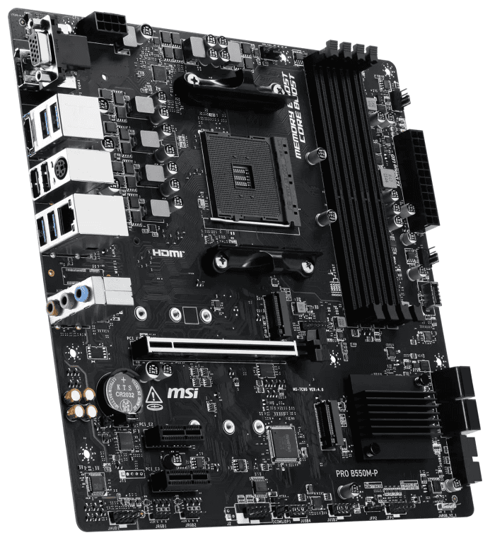 PLACA BASE MSI B550M-P AM4 DDR4 miniatura 4