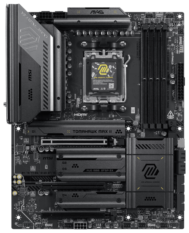 PLACA BASE MSI MAG B850 TOMAHAWK MAX WIFI II DDR5 — imagen 1