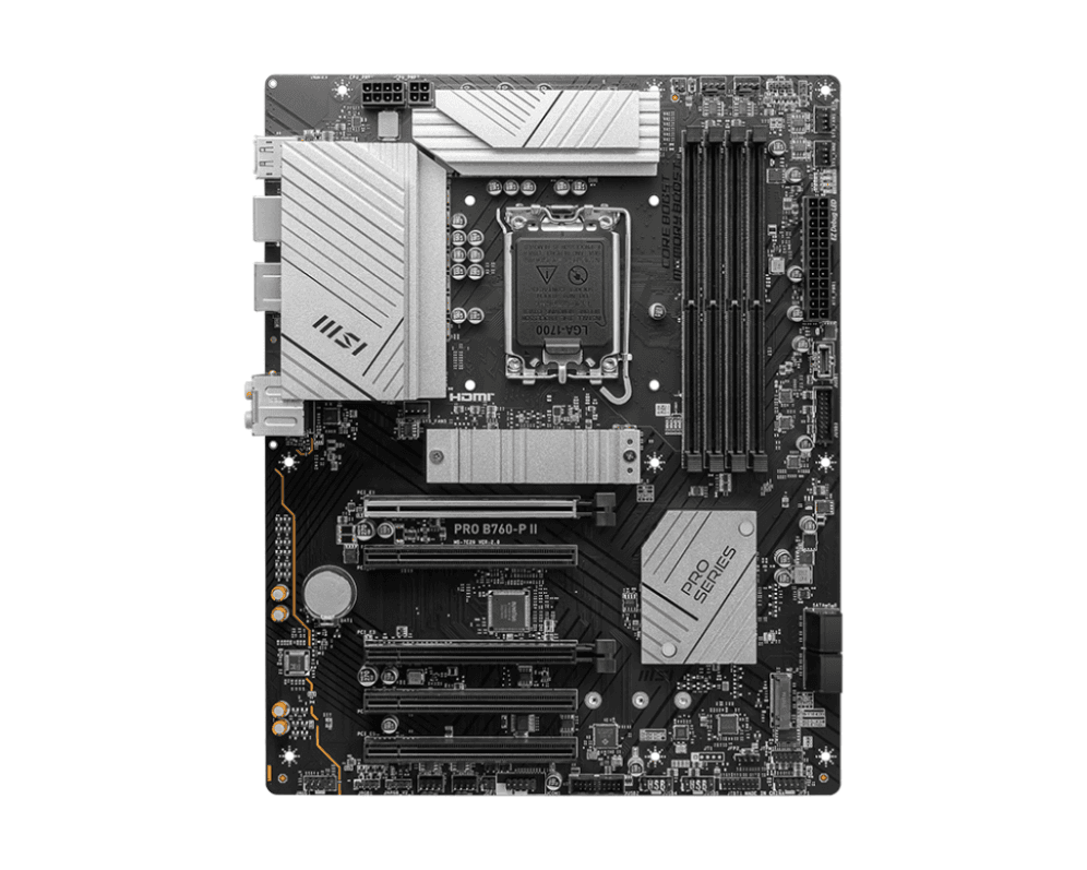 Placa Base MSI PRO B760-P II LGA1700 ATX 4xDDR5 — imagen 1