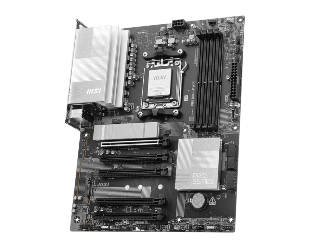 Placa Base MSI Pro B840-P WiFi AM5 ATX 4xDDR5 miniatura 5