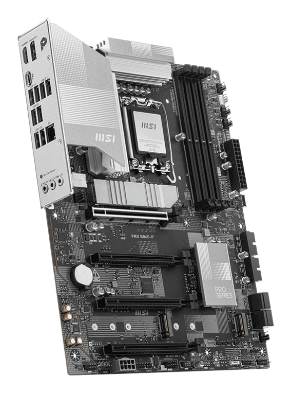 Placa Base MSI PRO B860-P LGA1851 ATX 4xDDR5 miniatura 5