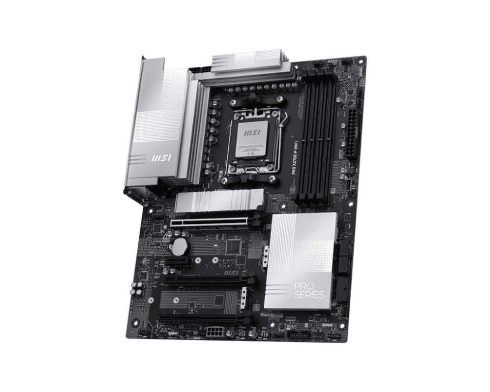 Placa Base MSI PRO X870E-P WiFi AM5 ATX 4xDDR5 miniatura 3