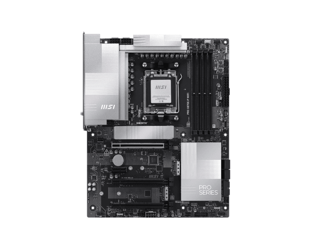 Placa Base MSI PRO X870E-P WiFi AM5 ATX 4xDDR5