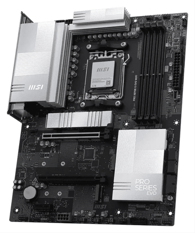 PLACA BASE MSI PRO X870E-S EVO WIFI AM5 DDR5 miniatura 3