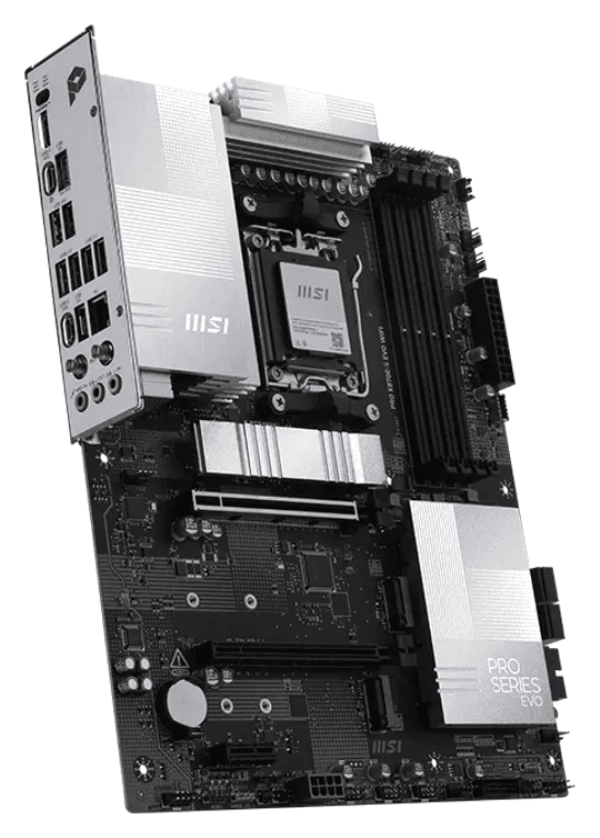 PLACA BASE MSI PRO X870E-S EVO WIFI AM5 DDR5 miniatura 4