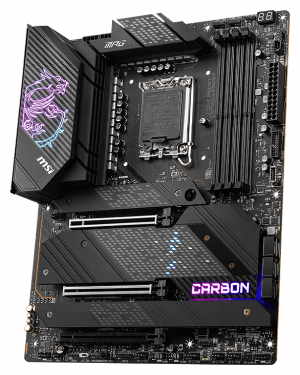 PLACA BASE MSI Z690 CARBON WIFI 1700 ATX 4XDDR5 miniatura 3