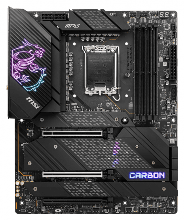 PLACA BASE MSI Z690 CARBON WIFI 1700 ATX 4XDDR5 — imagen 1