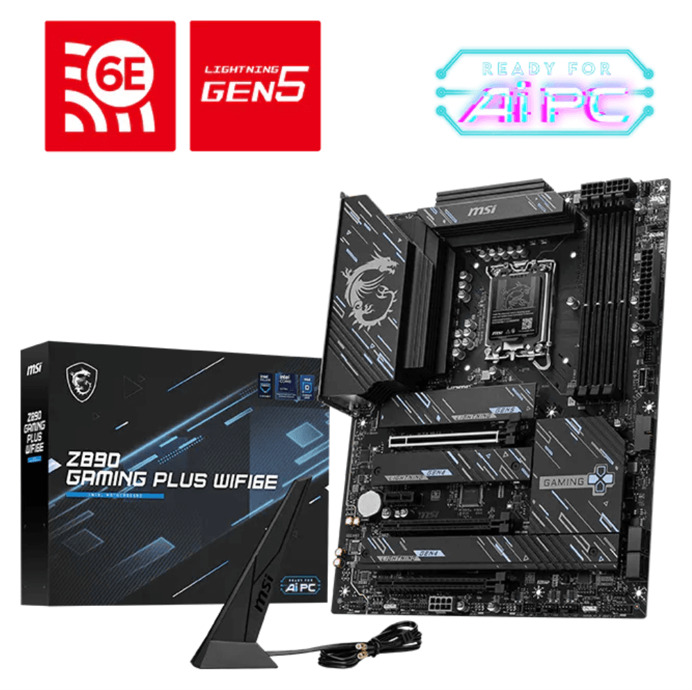 PLACA BASE MSI Z890 GAMING PLUS WIFI6 DDR5 — imagen 1