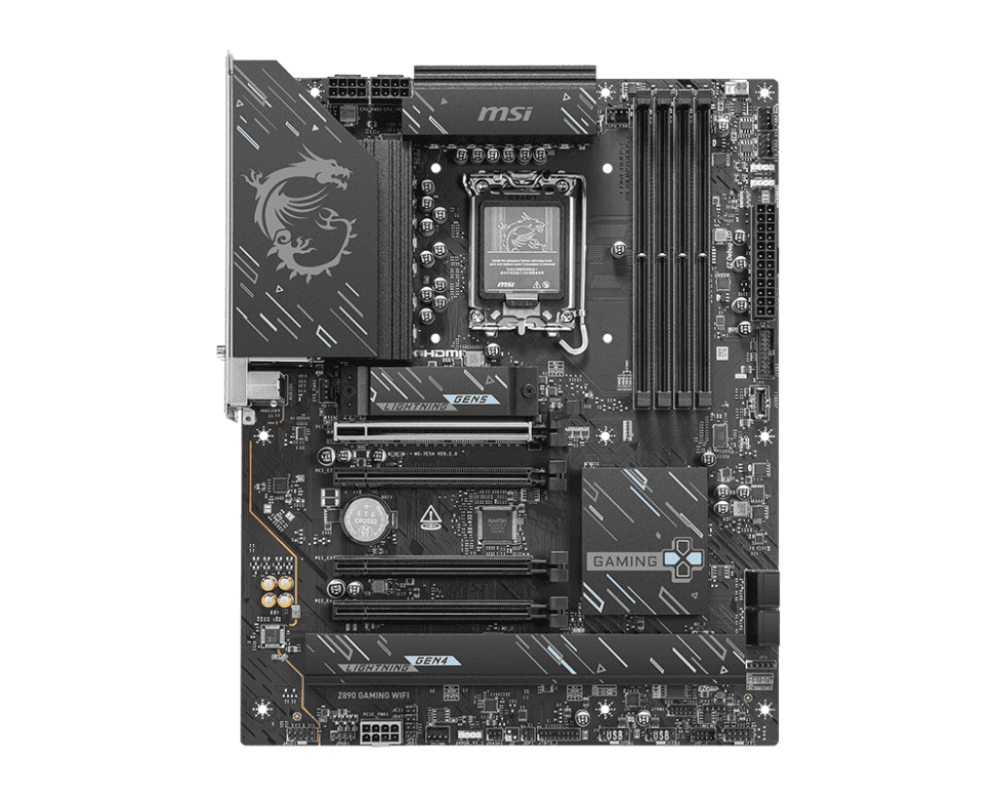 Placa Base MSI Z890 Gaming WiFi AM5 ATX 4xDDR5 miniatura 2