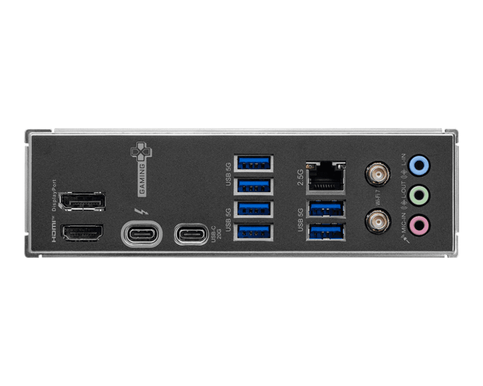 Placa Base MSI Z890 Gaming WiFi AM5 ATX 4xDDR5 miniatura 5