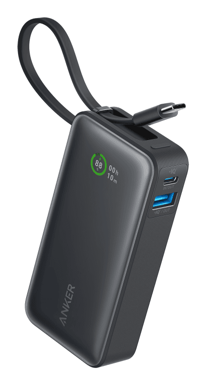 Power Bank Nano Anker 545 10K PD 30W Negro — imagen 1