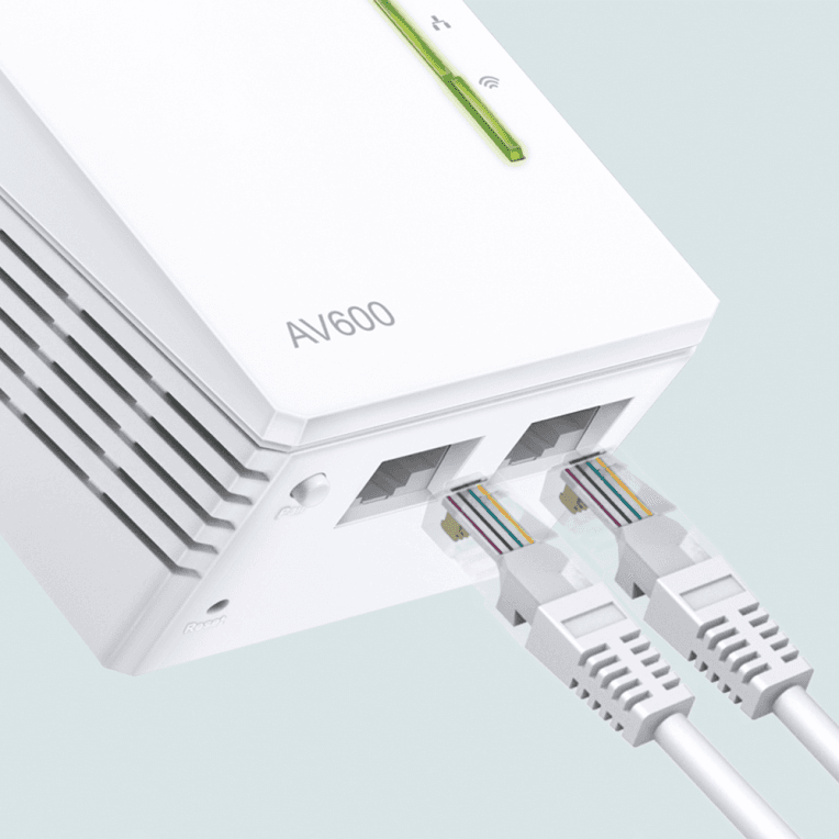 PowerLine Wifi Tp-link AV600 2 Port miniatura 4