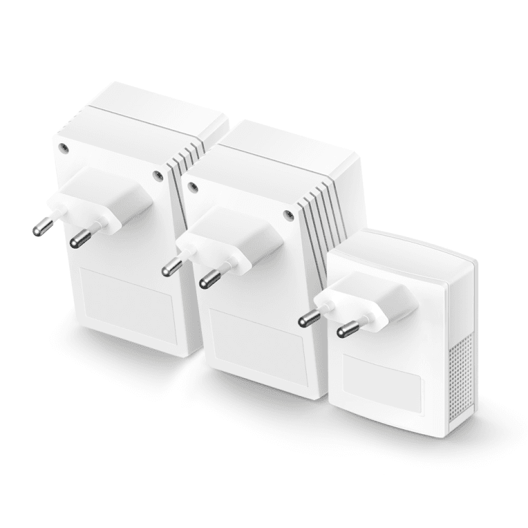 PowerLine Wifi Tp-link AV600 Kit 3Uds 2 Port miniatura 4