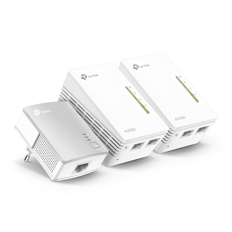 PowerLine Wifi Tp-link AV600 Kit 3Uds 2 Port