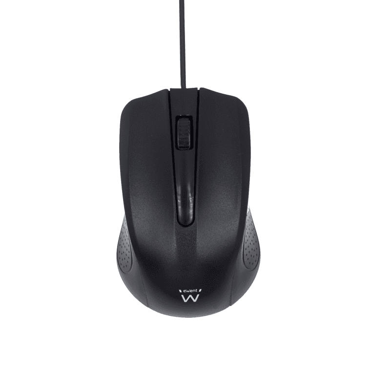 Ratón Ewent EW3300 Óptico 1000DPI Negro USB — imagen 1