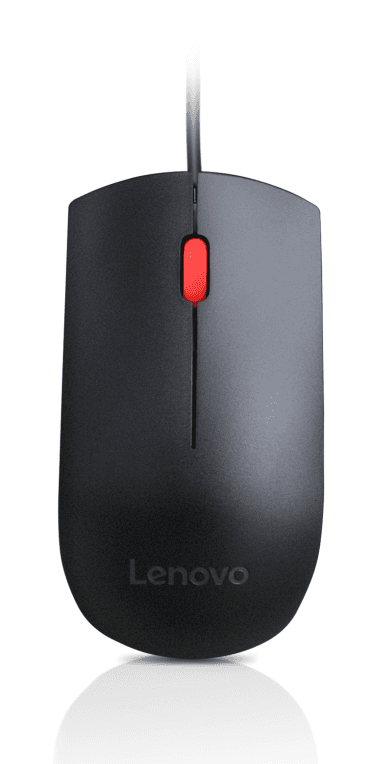 Ratón Lenovo Essential Negro USB-A miniatura 2