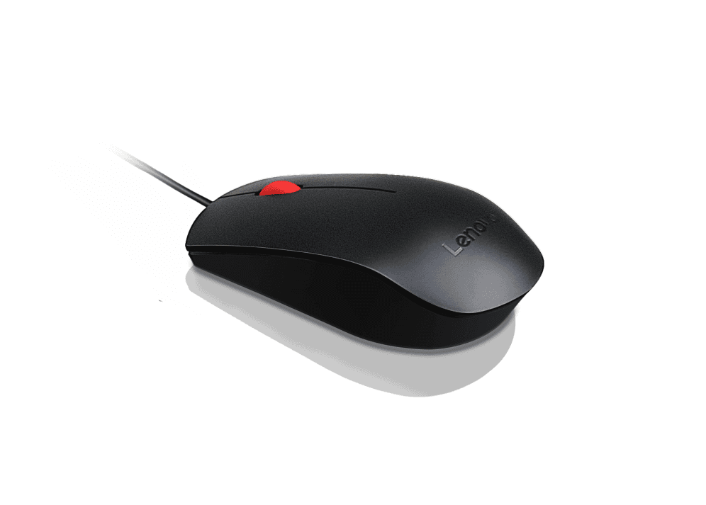 Ratón Lenovo Essential Negro USB-A miniatura 3
