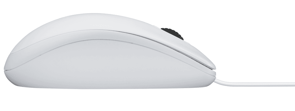 Ratón Logitech B100 Blanco USB miniatura 3